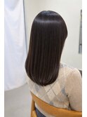 縮毛矯正 セミロング