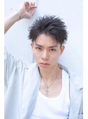 フェザーショート アップバング 鹿児島メンズ