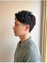 ダスク 武蔵小杉(dusk) 刈り上げマッシュ×ニュアンスパーマ