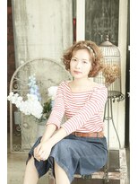 アジュール ヘアデザイン(Aｊu r hair design)&nbsp;ちょっぴりレトロなふんわりアレンジ