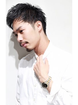 リップスヘアー 銀座(LIPPS hair) ビジカジワイルド刈り上げツーブロックグランジアップバング