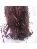 フェンヘアーアイス 中目黒(Fen.hair ici)&nbsp;レイヤー ピンク セミロング