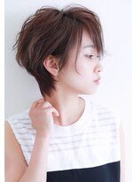 パシフィックダズールコウベウエスト(Pacific Dazzle Kobe west)&nbsp;【ママさんに人気】大人可愛い☆ハンサムショート小顔サイド