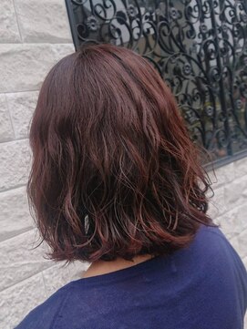 ルシエ(LUCIE) Bobミディ×ガーリーウェーブ