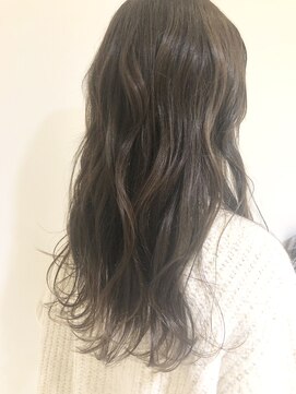 ヘアリゾート ルアーナ エルア(Hair Resort LUANA `elua) 透明感アッシュグレーカラー