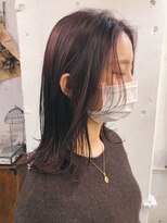 リッカ(RICCA)&nbsp;マスクスタイルでもおしゃれ可愛く◇ピンクブラウンカラー