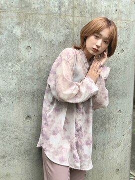 アイコン(I-CON) ミルクティーカラー×ボブレイヤー