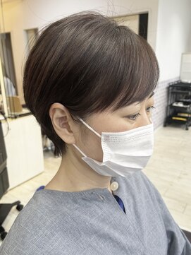 フェイバリットビューティシャルム(Favorite Beauty Charme) 大人可愛い20代30代40代50代マッシュショートボブインナーカラー