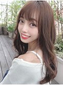 大人かわいいカーキグレージュ,フェザーバング30代