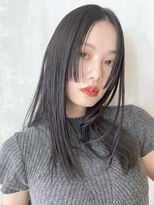 アイティーバイアルバム 松戸店(IT by ALBUM)&nbsp;フェイスポイントカット_外ハネボブセクションカラー_9052