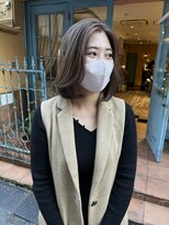 ロチカバイドールヘアー 心斎橋(Rotika by Doll hair)&nbsp;milktea greige