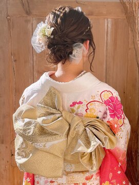 ティダスマイル(tida smile) 成人式／卒業式 ヘアメイク ヘアセット お客様スタイル