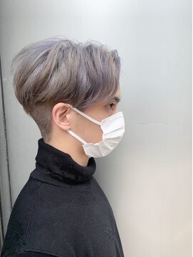 グランツヘアデザイン 四谷(GRANZ hair design) 前下がりセンターパート