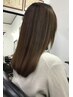 最新ヘアビューロン４Dplus縮毛矯正+カット＋Tr　￥16500→15400