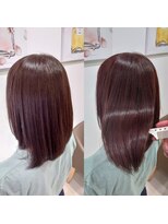 アッシュ 清瀬店(Ash)&nbsp;【髪質改善】ツヤツヤブラウン　Ash清瀬 大嶋