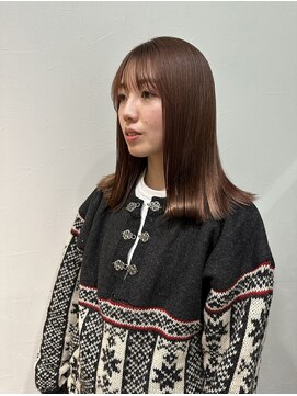 ハウリーヘアアンドスパ(HAURY hair&spa) ピンクブラウン