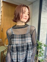 バランス 天王寺店(Balance)&nbsp;大人可愛いモテ髪20代30代40代シースルーバング外ハネボブ