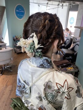 ミラシィ 稲毛(Mirashy) 浴衣ヘアセット