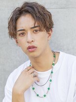【小久保style】韓国マッシュニュアンスパーマグレーベージュ