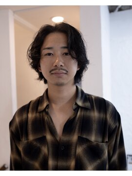 ランズサンズ 表参道(runsuns) medium perm 原宿/メンズ/メンズカット/メンズパーマ