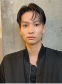 【ステップボーンカット】メンズナチュラルオールバック