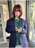【諒】ボブレイヤーボブウルフボブレイヤーカットウルフカット