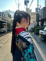 ディーグレース 中井店(D.Grace) ヘアセット/ストレートポニー