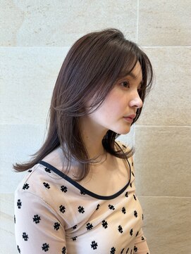 ソト 銀座(soto.) ミディアムヘア/暗めカラー/デザインカラー/レイヤーカット