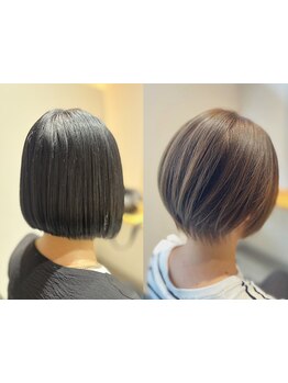 顔周りの似合わせが得意！大人女性のためのショート、ショートボブはお任せ♪あなたの個性を輝かせます☆