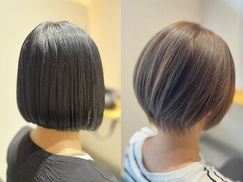 リクロ(Re:KURO)の写真/顔周りの似合わせが得意!大人女性のためのショート、ショートボブはお任せ♪あなたの個性を輝かせます☆