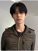 狭めセンターパート