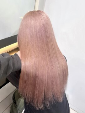 ラピス 大阪アメ村店(Lapis) ホワイトピンク/ハイトーン/ケアブリーチ/ピンクカラー/学割