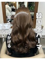 アミー 銀座(Ammy)&nbsp;韓国風パーマコテ巻き風パーマ！#韓国#コテ巻き風パーマ