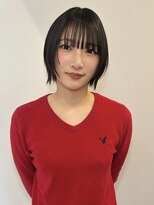 デコ(DECO)&nbsp;縮毛矯正でもハッシュボブ