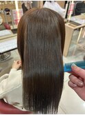 透明感ベージュカラー