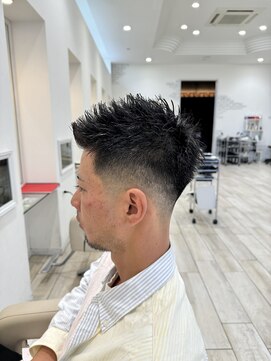 ロンド ラマ 岐阜(Lond bla-ma) ソフトモヒカン×フェード【Lond伊藤メンズ】