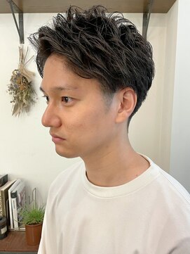 ベックメンズヘアサロン(BEKKU Men's hair salon) ショートスタイルで作る！かき上げヘア☆メンズカット