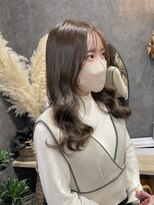 テトテ 天王寺店(tetote)&nbsp;ミルクブラウン 顔まわりレイヤー