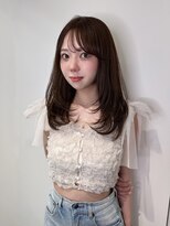 アクシス ナゴヤ(AXIS NAGOYA)&nbsp;イメチェン/ピンクベージュ/アンブレラカラー/前髪/名古屋駅