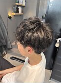 2WAY毛流れパーマ×無造作マッシュ