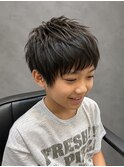 広島キッズカット｜無造作ショート