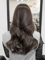 AMATELAS S 新宿/髪質改善/縮毛矯正/カラー/レイヤーカット【8/31 NEWOPEN（予定）】&nbsp;透明感オリーブグレージュ/髪質改善/レイヤーカット/新宿