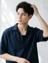 エムエイチバーバー 肥後橋(MH THE BARBER)&nbsp;大人センターパート【肥後橋】