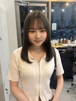 メル ヨコハマ(MeL)&nbsp;透け感暗めオリーブグレージュ