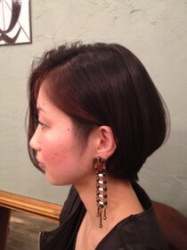 ヘアーラウンジ エゴ(Hair Lounge EGO) 武蔵新城EGO マニッシュフレンチボブボブインナーハイライト　