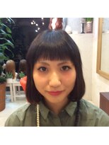 ボンビィヴァン(bon-vivant)&nbsp;超ロングシールエクステを内巻きボブにカットしました。