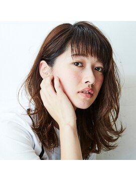 アピッシュ シーナ 海老名店(apish ciena) ＊大人女子ハネカール☆万能小顔愛されミディ♪