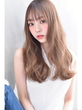 オウル(Owll) ★DISHEL★大人かわいいイルミナカラーロングウエーブ