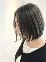 スティル ヘアアンドアイラッシュ(STILL hair&eyelash) 【STILLが叶える・・】伸ばしかけグレージュボブ