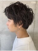 Waxをつけるだけで決まるカットスタイル[表参道/青山/表参道駅]